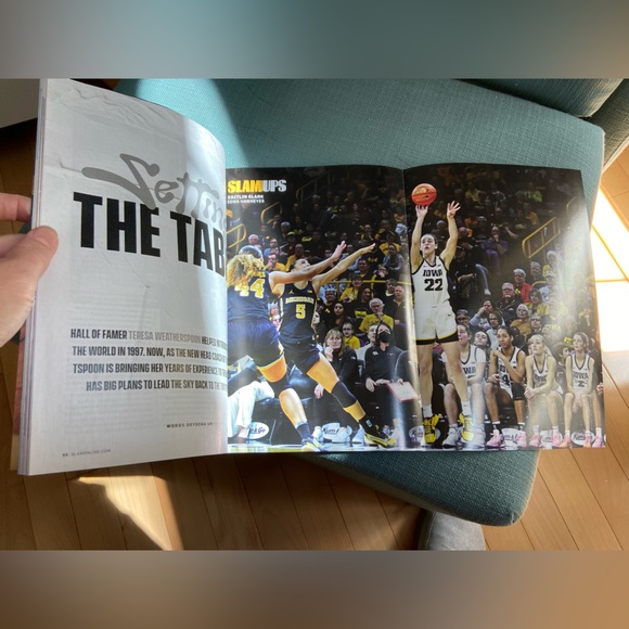 Caitlin Clark SLAM magazine - includes fold out poster - Picture 4 of 6
